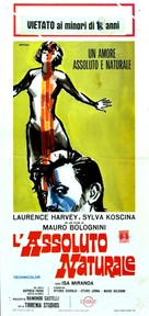 L&#039;assoluto naturale - Italian Movie Poster (xs thumbnail)