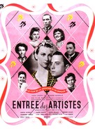 Entr&eacute;e des artistes - French Movie Poster (xs thumbnail)