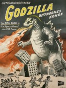 Gojira - Danish Movie Poster (xs thumbnail)