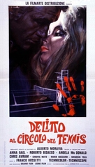 Delitto al circolo del tennis - Italian Movie Poster (xs thumbnail)