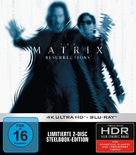 The Matrix Resurrections - German Movie Cover (xs thumbnail)