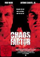 The Chaos Factor - German DVD movie cover (xs thumbnail)