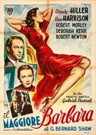 Major Barbara - Italian Movie Poster (xs thumbnail)