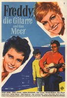 Freddy, die Gitarre und das Meer - German Movie Poster (xs thumbnail)