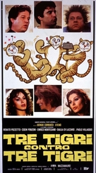 Tre tigri contro tre tigri - Italian Movie Poster (xs thumbnail)