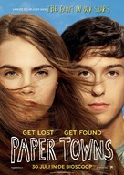 Paper Towns - Dutch Movie Poster (xs thumbnail)