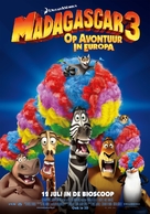 Madagascar 3: Europe&#039;s Most Wanted - Dutch Movie Poster (xs thumbnail)