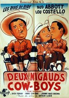 Ride 'Em Cowboy - French Movie Poster (xs thumbnail)