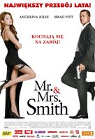 Mr. &amp; Mrs. Smith - Polish Movie Poster (xs thumbnail)