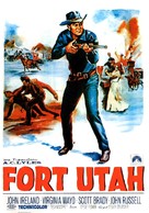 Fort Utah - Belgian Movie Poster (xs thumbnail)