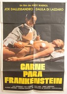 Flesh for Frankenstein - Chilean Movie Poster (xs thumbnail)