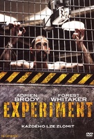 The Experiment - Czech DVD movie cover (xs thumbnail)