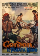 Gordon, il pirata nero - Italian Movie Poster (xs thumbnail)