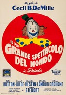 The Greatest Show on Earth - Italian Movie Poster (xs thumbnail)
