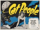 Cat People - British Re-release movie poster (xs thumbnail)