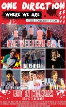 One Direction: Where We Are - The Concert Film - British Movie Poster (xs thumbnail)