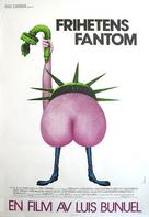La fant&ocirc;me de la libert&eacute; - Swedish Movie Poster (xs thumbnail)
