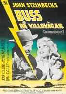 The Wayward Bus - Swedish Movie Poster (xs thumbnail)