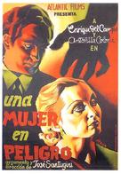 Mujer en peligro, Una - Spanish Movie Poster (xs thumbnail)