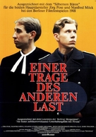 Einer trage des anderen Last - German Movie Poster (xs thumbnail)