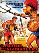 I due gladiatori - French Movie Poster (xs thumbnail)
