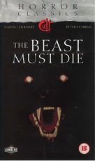 The Beast Must Die - British VHS movie cover (xs thumbnail)