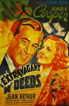 Mr. Deeds Goes to Town - French Movie Poster (xs thumbnail)