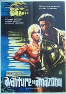 Und der Amazonas schweigt - Yugoslav Movie Poster (xs thumbnail)