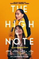 The High Note - German Movie Poster (xs thumbnail)