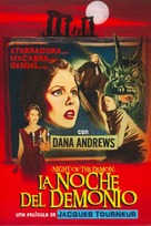 Night of the Demon - Spanish Movie Cover (xs thumbnail)