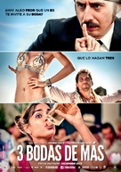 Tres bodas de m&aacute;s - Spanish Movie Poster (xs thumbnail)