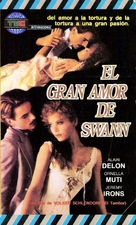 Un amour de Swann - Argentinian VHS movie cover (xs thumbnail)