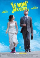 Le nom des gens - French Movie Poster (xs thumbnail)