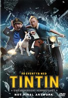 The Adventures of Tintin: The Secret of the Unicorn - Norwegian DVD movie cover (xs thumbnail)