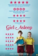 Girl Asleep - Danish Movie Poster (xs thumbnail)