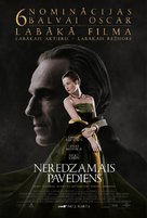 Phantom Thread - Latvian Movie Poster (xs thumbnail)