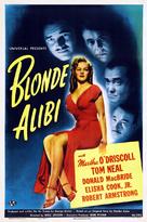 Blonde Alibi - Movie Poster (xs thumbnail)