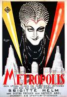 Metropolis - Swedish Movie Poster (xs thumbnail)