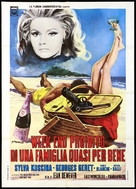 Les jambes en l&#039;air - Italian Movie Poster (xs thumbnail)