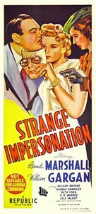 Strange Impersonation - Australian Movie Poster (xs thumbnail)