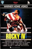 Rocky IV - Italian VHS movie cover (xs thumbnail)