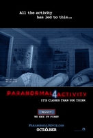 Paranormal Activity 4 - Movie Poster (xs thumbnail)