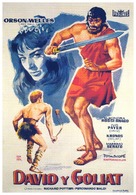 David e Golia - Spanish Movie Poster (xs thumbnail)