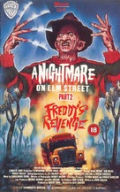 A Nightmare On Elm Street Part 2: Freddy&#039;s Revenge - British VHS movie cover (xs thumbnail)