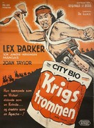 War Drums - Danish Movie Poster (xs thumbnail)