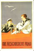 Geschiedene Frau, Die - German Movie Poster (xs thumbnail)
