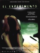 Das Experiment - Spanish Movie Poster (xs thumbnail)
