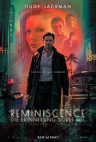 Reminiscence - German Movie Poster (xs thumbnail)