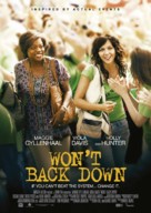 Won&#039;t Back Down - Swiss Movie Poster (xs thumbnail)