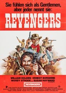 The Revengers - German Movie Poster (xs thumbnail)